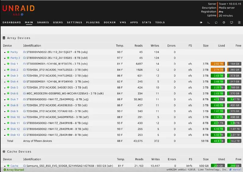 unRAID Server 6.12.8 Pro +老毛子破解版(已修补) ~ 425.1 MB